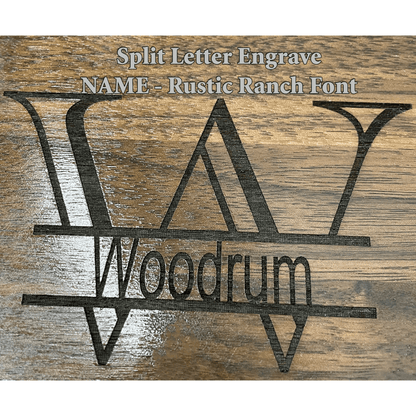 Monogrammed Walnut Cutting Board Cutting Boards