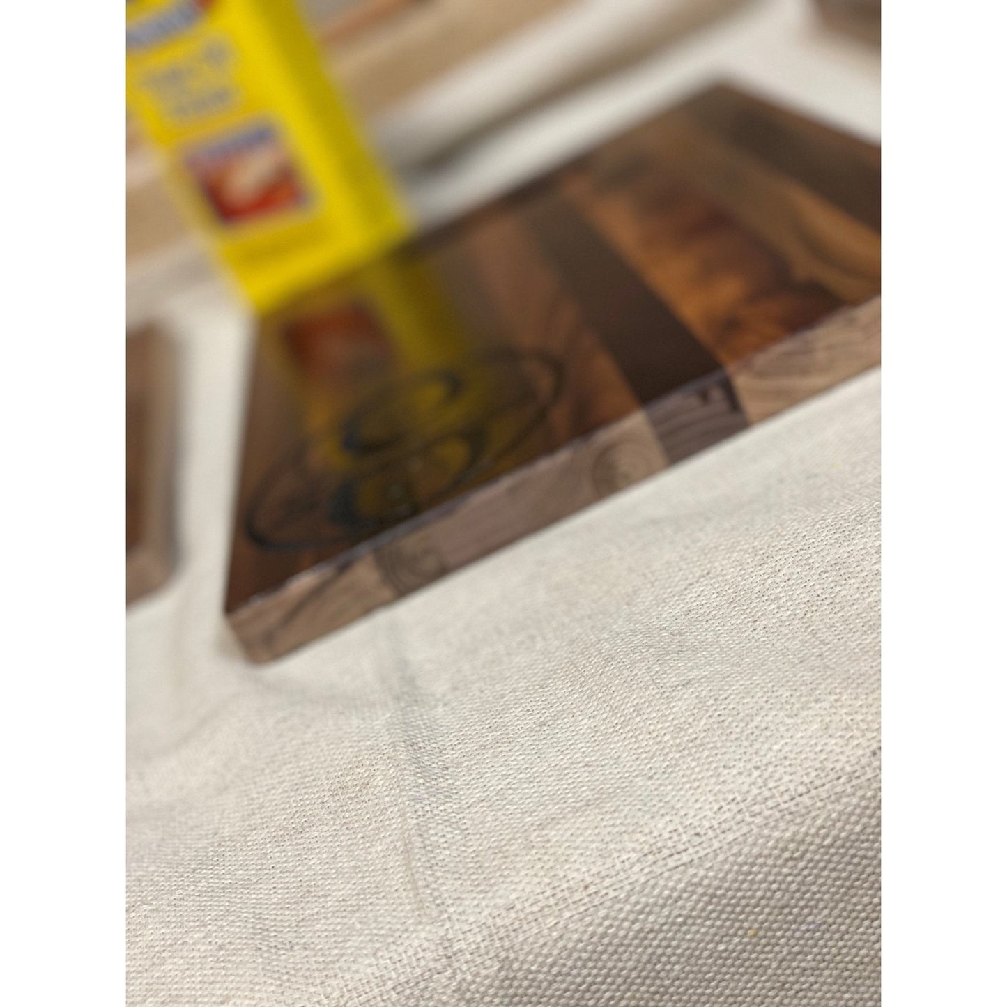 Personalized Walnut Cutting Board with Handle - Nifty Decor & More